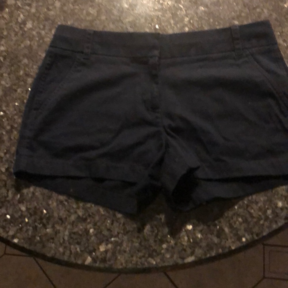 J crew navy Chino shorts